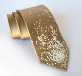 Champagne bubbles necktie