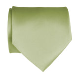 Celery Green solid color necktie, by Cyberoptix Tie Lab