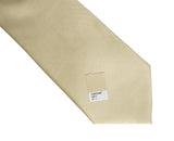 Light Tan solid color necktie, Champagne tie by Cyberoptix Tie Lab