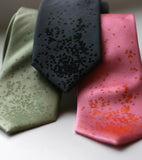 Caviar Neckties. Black Sturgeon, Wasabi Tobikko, Ikura Salmon.