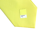 Yellow Green solid color necktie, chartreuse tie by Cyberoptix Tie Lab