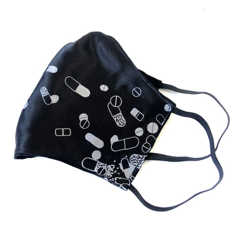 Pills Mask, Chill Pill Fabric Face Mask