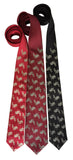 Cock Print Ties. Rooster Printed Men's Ties, Cyberoptix Tie Lab