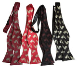 Self Tie Cock Print Bow Ties. Rooster Printed Bowties, Cyberoptix 