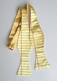 Legal Pad bow tie: butter yellow.