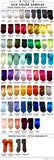 Wedding Custom Color Ties, Standard & Narrow Silk