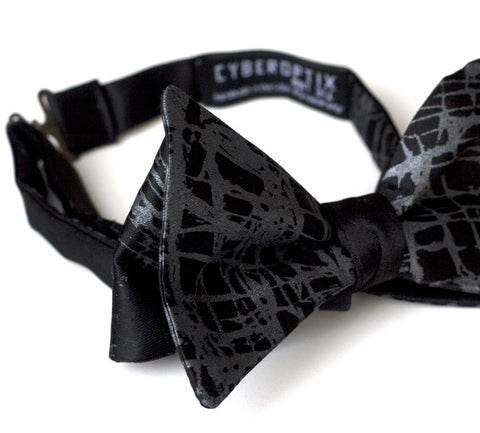 Shattered Glass Bow Tie. "Crash" bow tie