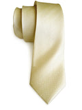 cream herringbone silk tie, by Cyberoptix