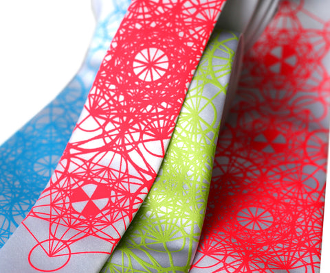Custom Color Printed Skinny Ties