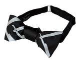 Straight Razor Print Bow Tie, Cut Throat bowtie by Cyberoptix