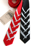 cut throat skinny ties