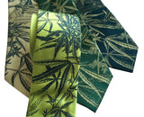 Cannabis Necktie. Marijuana Leaf Printed Tie