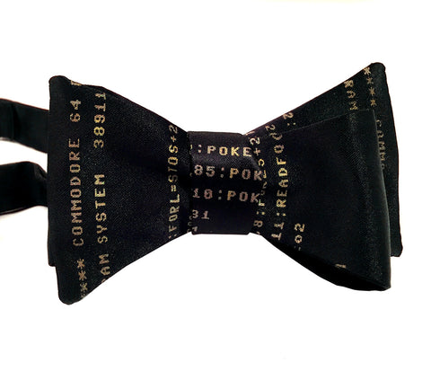 c64 BASIC Code bow tie.