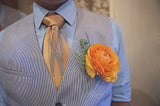 Hops and Wheat Print Groomsman Ties, by Cyberoptix