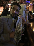 Beer Necktie. Hops & Wheat Print Tie