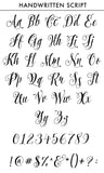 Pretty script font for wedding ties, cyberoptix custom groomsmen neckties