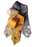 Dandelion Print Neckties, by Cyberoptix