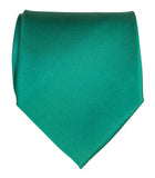 Dark Teal Green solid color necktie, by Cyberoptix Tie Lab