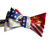 Detroit City Flag Bow Tie, by Cyberoptix