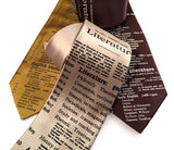 Literature neckties