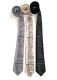 Dewey Decimal Literature Neckties