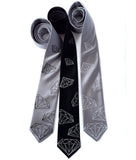 Diamond print ties