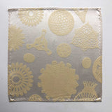 Diatom Pocket Square, Diatoms Botanical Print Hanky