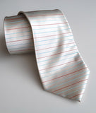 Elementary Penmanship Necktie: platinum.