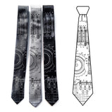 Enigma Machine Patent Drawing Neckties