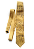 Honey gold Enigma Machine Necktie