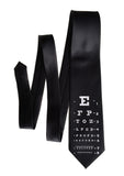 Black Eye Chart necktie