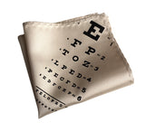 Eye Chart Pocket Square