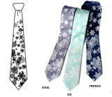 Snow Flake Neckties.