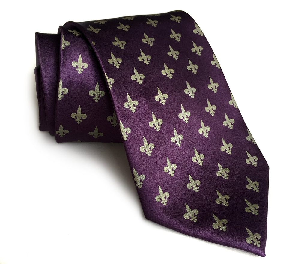 Fleur de lis tie, by Cyberoptix