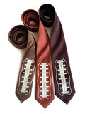 Football lacing neckties