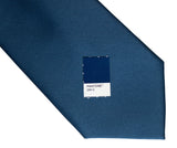 Dark Blue solid color necktie, French Blue tie by Cyberoptix Tie Lab