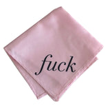 Naughty Hanky: F*ck. Printed Pocket Square