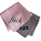 Naughty Hanky: F*ck. Printed Pocket Square