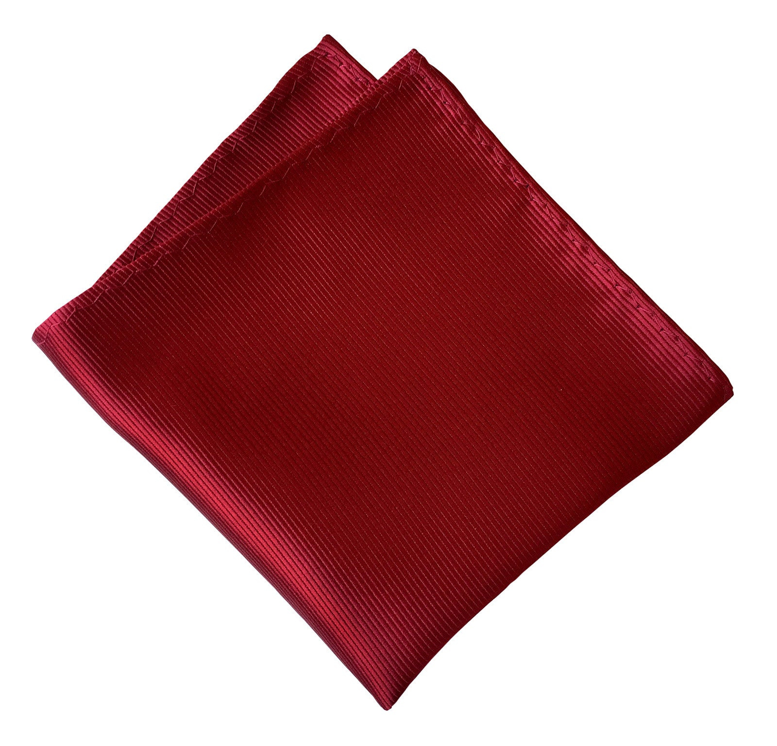 Red shop pocket square