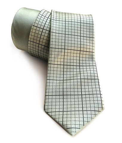 Graph Paper Necktie, Grid Paper Tie.