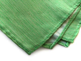 green linen pocket square, by cyberoptix