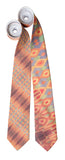 Guardian Building Ceiling Mosaic Sublimation Print Necktie, Detroit History Print, by Cyberoptix