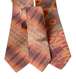 Guardian Building Ceiling Sublimation Print Necktie, Mayan Revival Print, by Cyberoptix