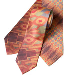 Guardian Building Ceiling Print Necktie, Sublimation Print, by Cyberoptix