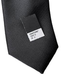 Pantone grey solid color necktie. Woven tie, by Cyberoptix