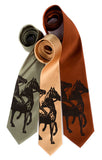 Horse print neckties, by cyberoptix