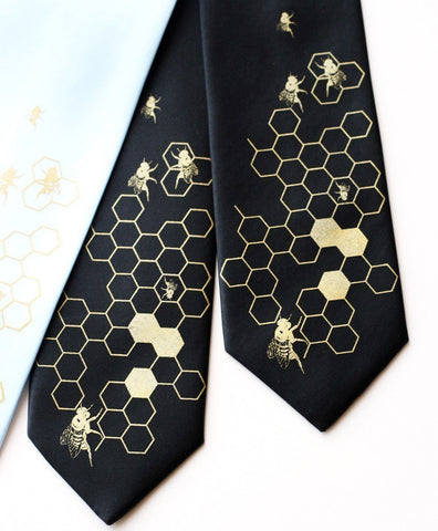 Hive Microfiber Necktie