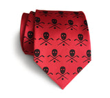 Red Hockey necktie, by Cyberoptix