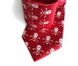 Redwings fan Hockey necktie, by Cyberoptix