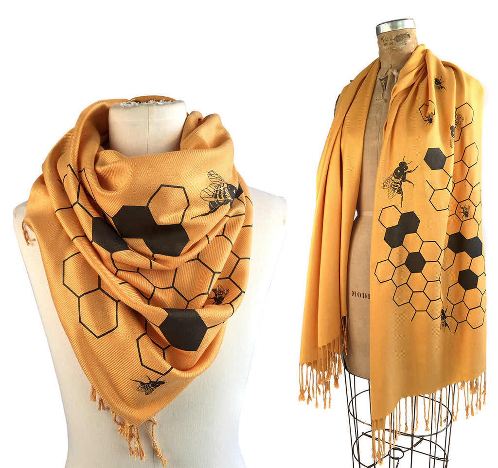 BEE SILK COLLECTION - Scarves & Fedoras